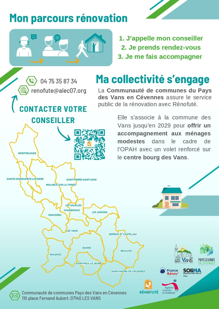 Bienvenue sur le site de la commune des Vans