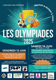 Affiche A4 Olympiades 2025