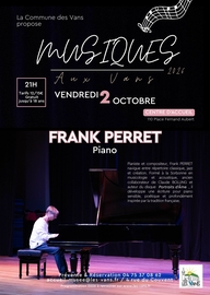 Concert de Musiques aux Vans : Frank Perret