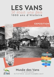 Exposition "Il était une fois, Les Vans, 1000 ans d'histoire"