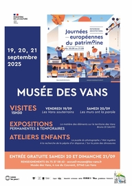 Journées européennes du patrimoine au Musée des Vans