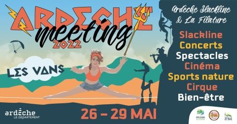 Ardèche Slackline - Meeting 2022