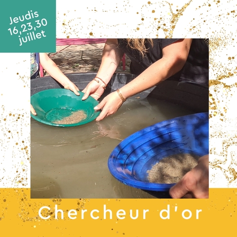 Ateliers chercheur d'or au musée des Vans