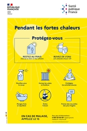 EPISODE ACTUEL DE FORTES CHALEURS