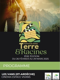 festival terre et racines cinéma Vivans février 2025