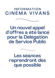INFORMATION CINEMA VIVANS