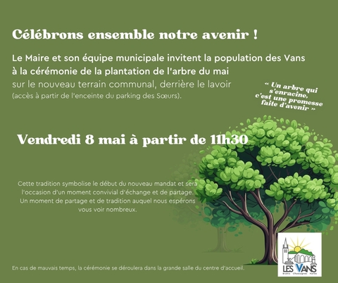Plantation de l'arbre du mai