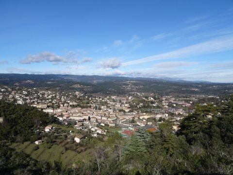 Les Vans vue générale territoire 1