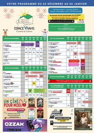 programme ciné décembre 2025